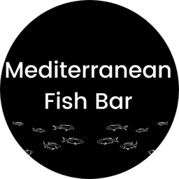 Mediterranean Fish Bar logo.
